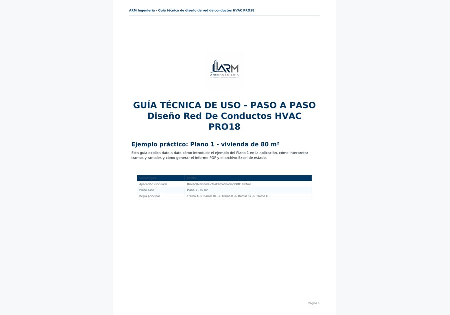 Guía HVAC PRO18